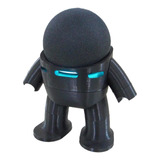 Suporte Alexa Echo Dot 4 Gen Robo De Mesa - Preto