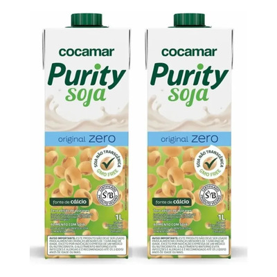 Leite De Soja Vegano Zero Açúcar 2 Unidades | Parcelamento sem juros