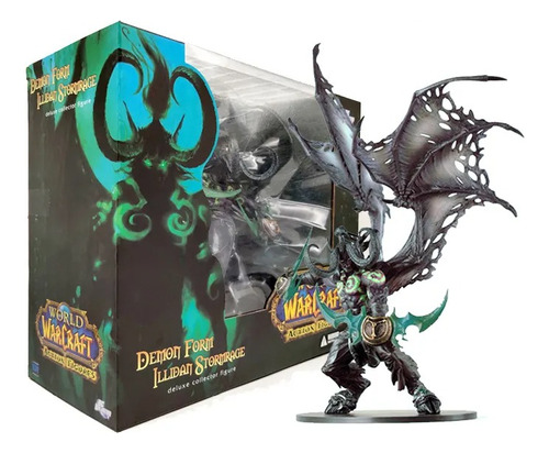 Figura Wow Illidan Stormrage Demon Form / World Of Warcraft