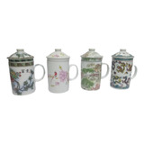 Vaso Antiguo Japones En Porcelana De Te Precio X C/u 