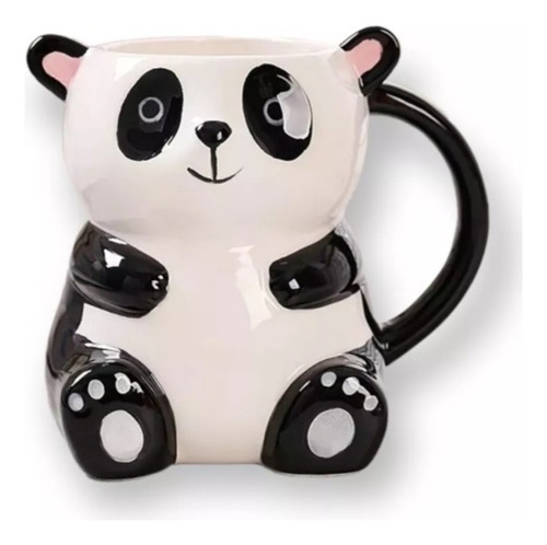 Tazón Mug Oso Panda Taza 3d Panda 450ml 