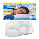 Pack 2 Almohada Egg Sleeper Cervical Confortable Ergonómica