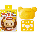 Osk Ls-7 Rilakkuma Deco Curry Molde De Plástico Para Arroz