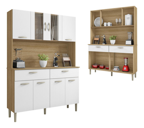 Mueble Kit Aparador Modular De Cocina Comedor ! Organizador!