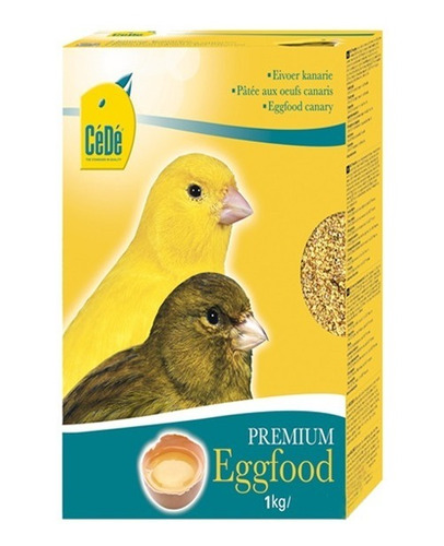 Alimento Cede Pa Canario 1kg Premium Eggfood Aves Premium 