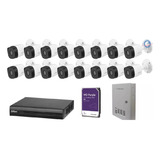 Kit 16 Camaras Dahua 2 Mpx Cctv 2 Tb Dvr 16ch Fuente