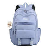 Mochila Bolsa Impermeable Joven Elegante Gimnasio Escolar 2024