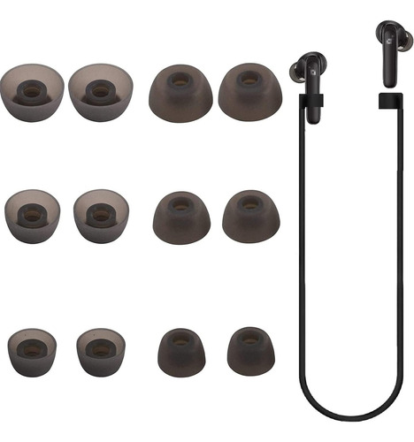 Almohadillas Para Auriculares Soundcore Life P3 P2 - Negras