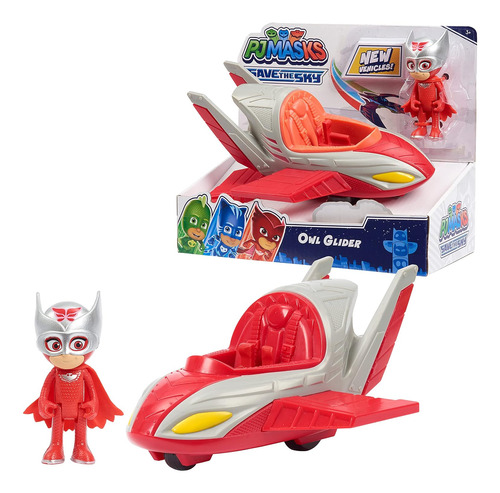 Pj Masks Owl Glider Juguetes Para Niños A Partir De 3 Años