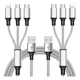 Cable De Carga Múltiple Onlytang, Cargador Usb Múltiple (paq