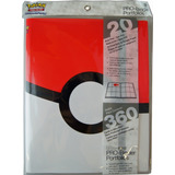 Pokemon Pro-binder Portfolios (pokeball) 18-pocket 360 Holds