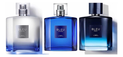 Bleu Intense + Bleu Intense Nigh + Bleu Glacial De Lbel