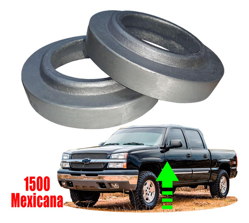 Aumentos De Resorte Leveling Kit Silverado/sierra 2000-2006