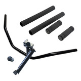 Kit Manubrio Bicicleta Playera ( Forma / Stem / Grip) 