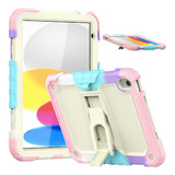 Funda Rudo Con Base Para iPad 10 Generacion 2022 