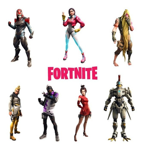 Vinilos Decorativos Fortnite Skins Temporada 9 Stickers 