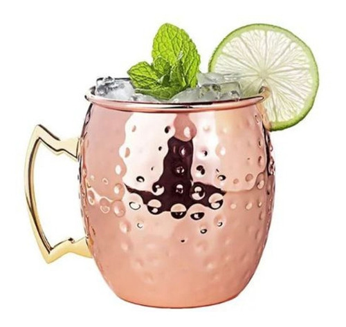 Mugs Moscow Mule Vaso De Cobre Martillado 500 Ml