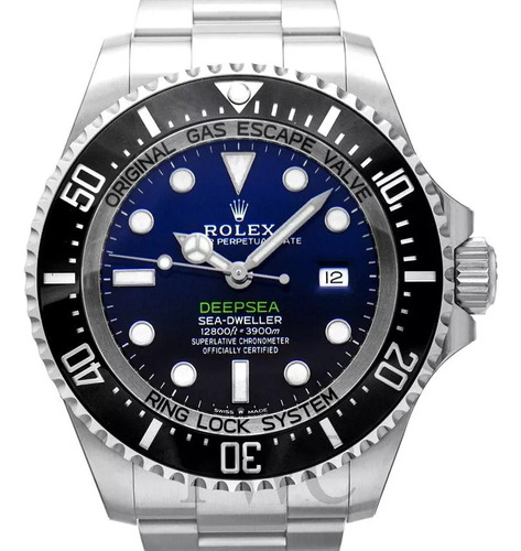 Relógio Rolex Deep Sea Azul Degrade Com Caixa E Certificado