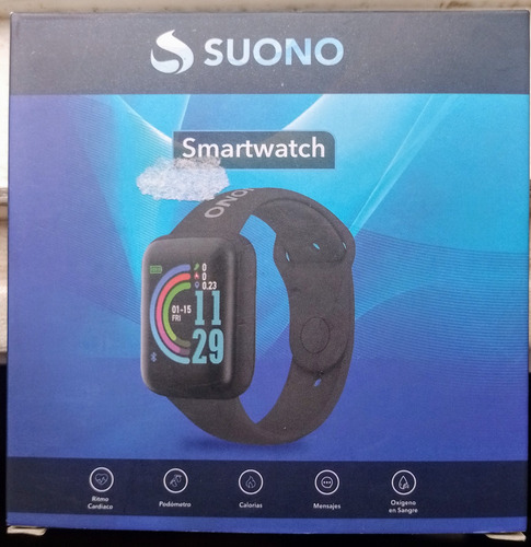 Reloj Inteligente Smartwatch Suono Pulsera Bluetooth (azu)l