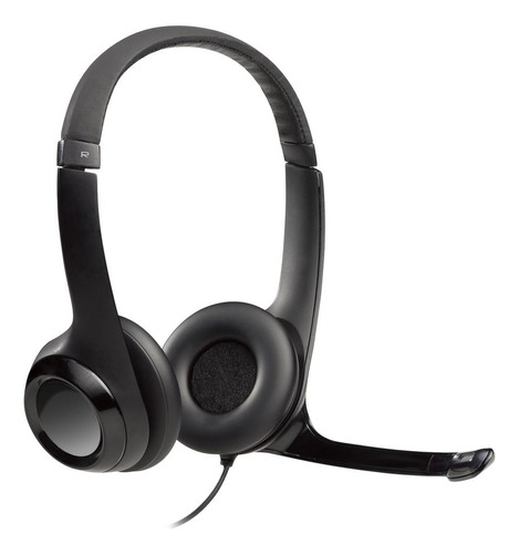 Headset Logitech H390 Com Microfone E Controle De Volume
