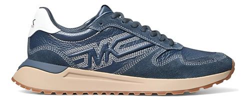 Tenis De Hombre Michael Kors De Piel Dax Trainer Casual - Original