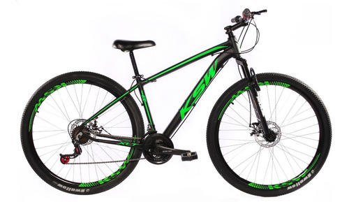 Bicicleta Aro 29 Ksw Grip Shift A Disco 21v Câmbios Yamada