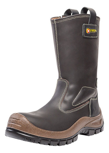 Bota Soldador Welder Café Con Puntera Talla 39 Robusta