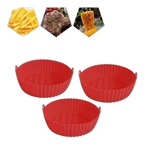 Protector Antiadherente De Silicona Para Freidora Airfryer,