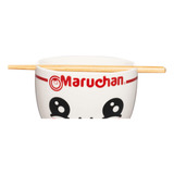 Set De Tazón De 500ml Y Chopsticks Maruchan Ramen Noodle Imp