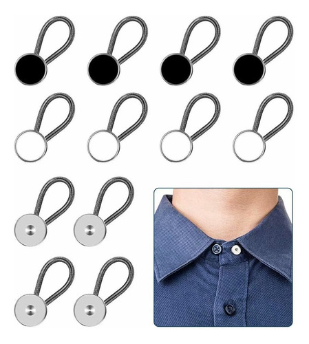 Extensores De Cuello De Botón Para Hombre Camisas De Vestir