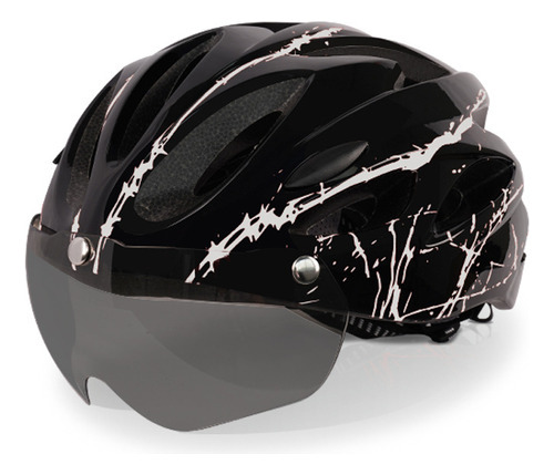 Eps Casco Protector For Montar En Bicicleta Con Lentes