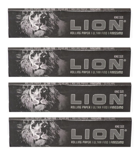 Sedas Papelillos Ultra Finos X 4 Lion 110 Mm Cogoshop Grow