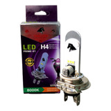 Lampada  Moto H4 Super Led Efeito Xenon 8000k Todas Motos