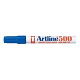 Marcador Recargable Pizarra Plumón Artline 500 Color Azul