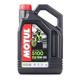 Aceite Motul 5100 15w50 Semisintético 4t Moto 4l