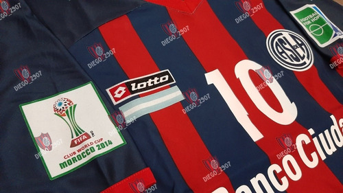 Camiseta San Lorenzo Mundial De Clubes2014  10 Romagnoli 