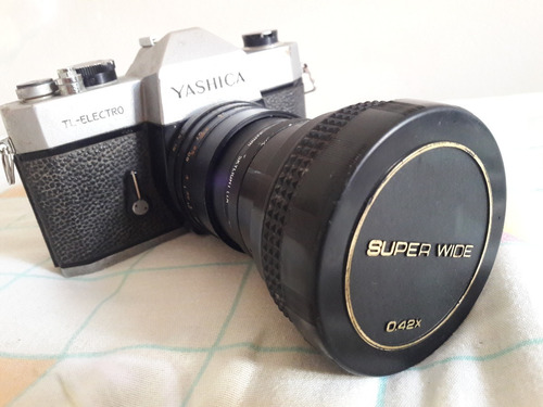 Câmera Fotográfica Antiga Yashica Tl-electro Leia  Descrição