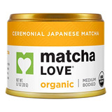 Matcha Love Ceremonial Té Verde Orgánico Bote De 0.7 Onzas (