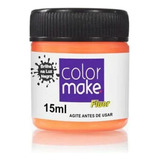 Tinta Liquida 15ml Neon - Laranja Colormake