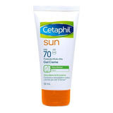 Protetor Solar Facial Sem Cor Sun Fps 70 50ml Cetaphil