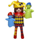 Playmobil Serie 17 Nene Bufon Payaso Clawn Titiritero Juglar