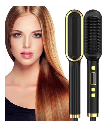 Anion Hair Brush 2x1 Hair Liss Basiqe Sleek Gold Brush 2024