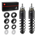 Front Strut Shocks Absorber & Pivot Ball Kit For Polaris Ran