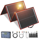 Dokio Kit De Panel Solar Portátil De 160 W 18/12v +regulator