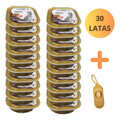 Nupec Adulto Pack 30 Latas Alimento Húmedo Senior + Dispensador | Envío gratis