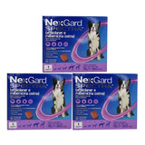 Kit 3 Nexgard Spectra Caes 15,1 A 30 Kg 1 Tablete Boehringer