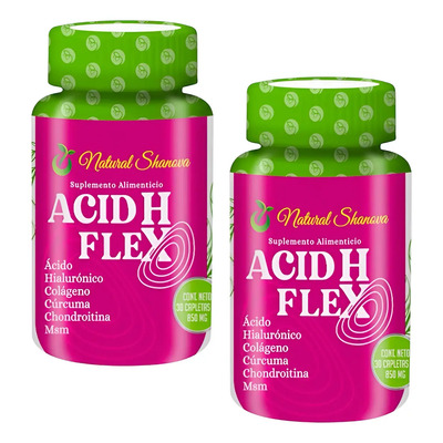 Acid H Flex 30 Cap - 850 Mg 2  Piezas | MercadoLibre