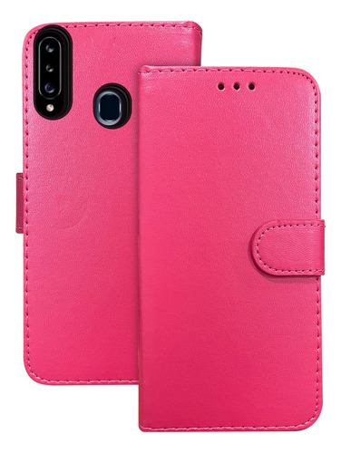 Carcasa Para Samsung Flipcover Premium Elegante Unicolor