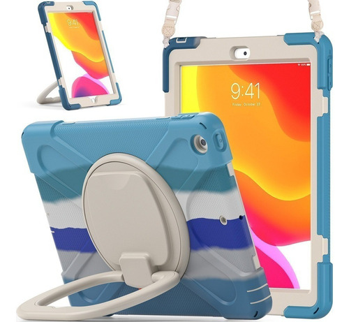 Estuche Para Tableta Con Soporte De 360 ° Para iPad 10.2
