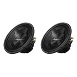 Kit 2 Graves Pioneer 12'' Ts-w3090br 600w Rms 4 + 4 Ohms